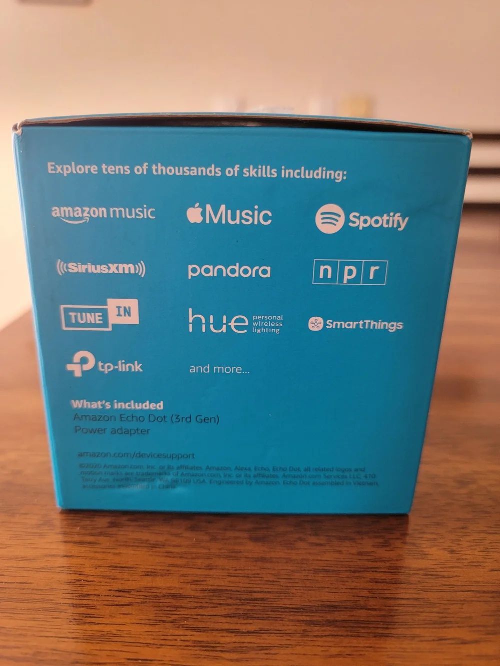 Amazon Echo Dot Smart Speaker (Gray) - Picture 2 of 7